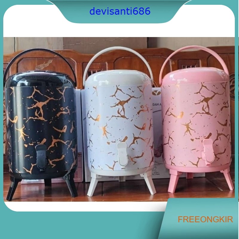 Water Jug Termos Dispenser Vicenza 9,5 Liter Marble