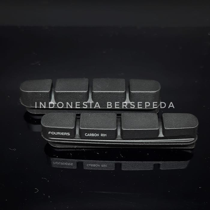 Fouriers Brake Shoe Campagnolo Carbon Rim - Karet Rem Campagnolo