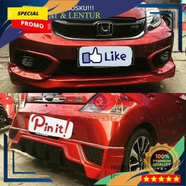 AKSESORIS BEMPER MOBIL BODYKIT BRIO RS  ONGKIR HEMAT