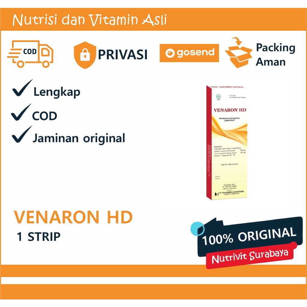 Venaron HD 10kapsul/obat wasir