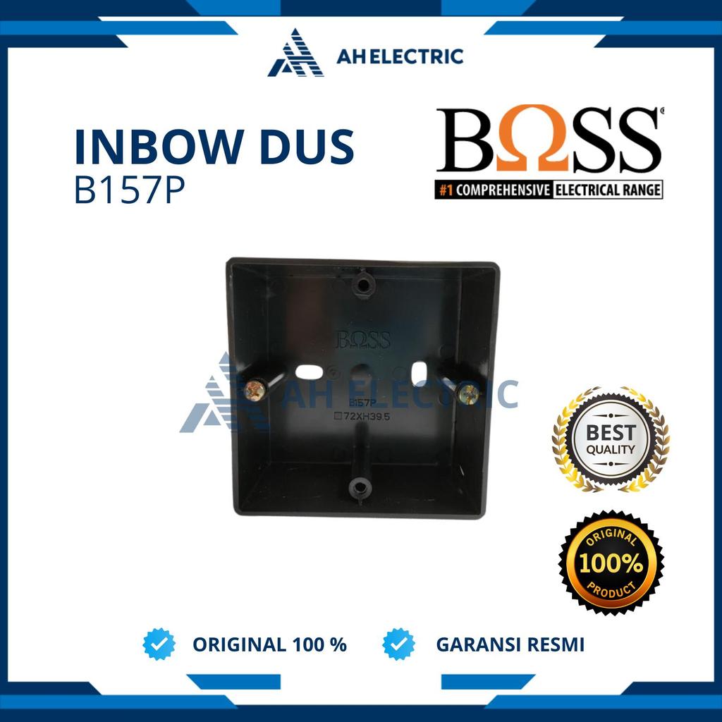 Boss Inbowdos Inbowdus Inbow dos Inbow dus Ib dos Ib dus Kotak Mangkok Saklar Persegi Empat | B157P 