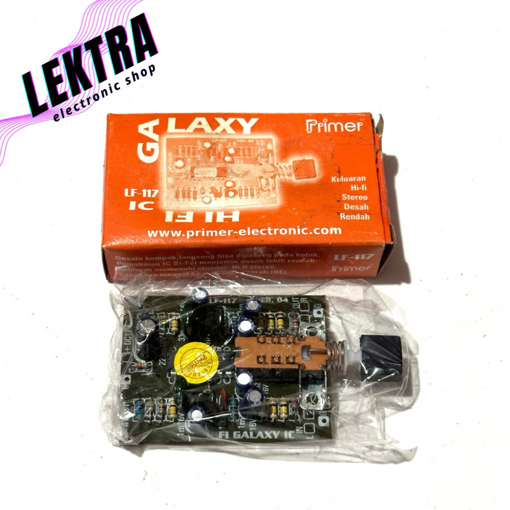 Kit LF-117 Hifi Stereo Galaxy Primer DC LM324