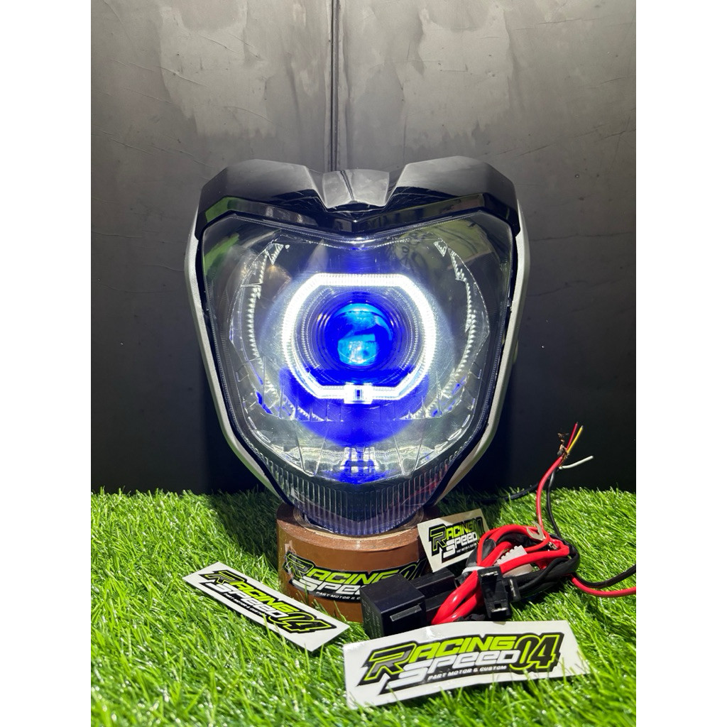 Kedok Reflektor Lampu Depan Biled Uk 4.5 Inch Yamaha Byson lampu biled motor