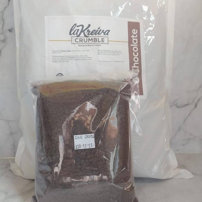 Chocolate Coklat Crumble Crumb La Kreiva 500gr