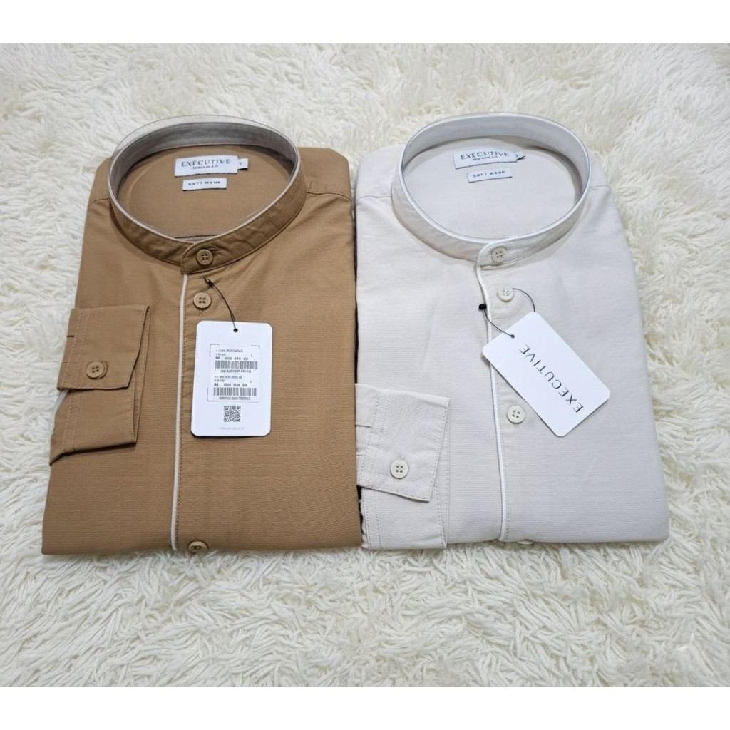 EXECUTIVE BAJU KOKO PRIA LENGAN PANJANG ORIGINAL