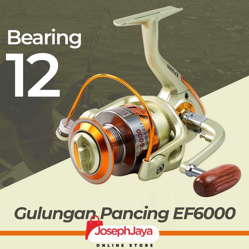 YUMOSHI REELSKING Reel Pancing Spinning 12 Ball Bearing - EF6000