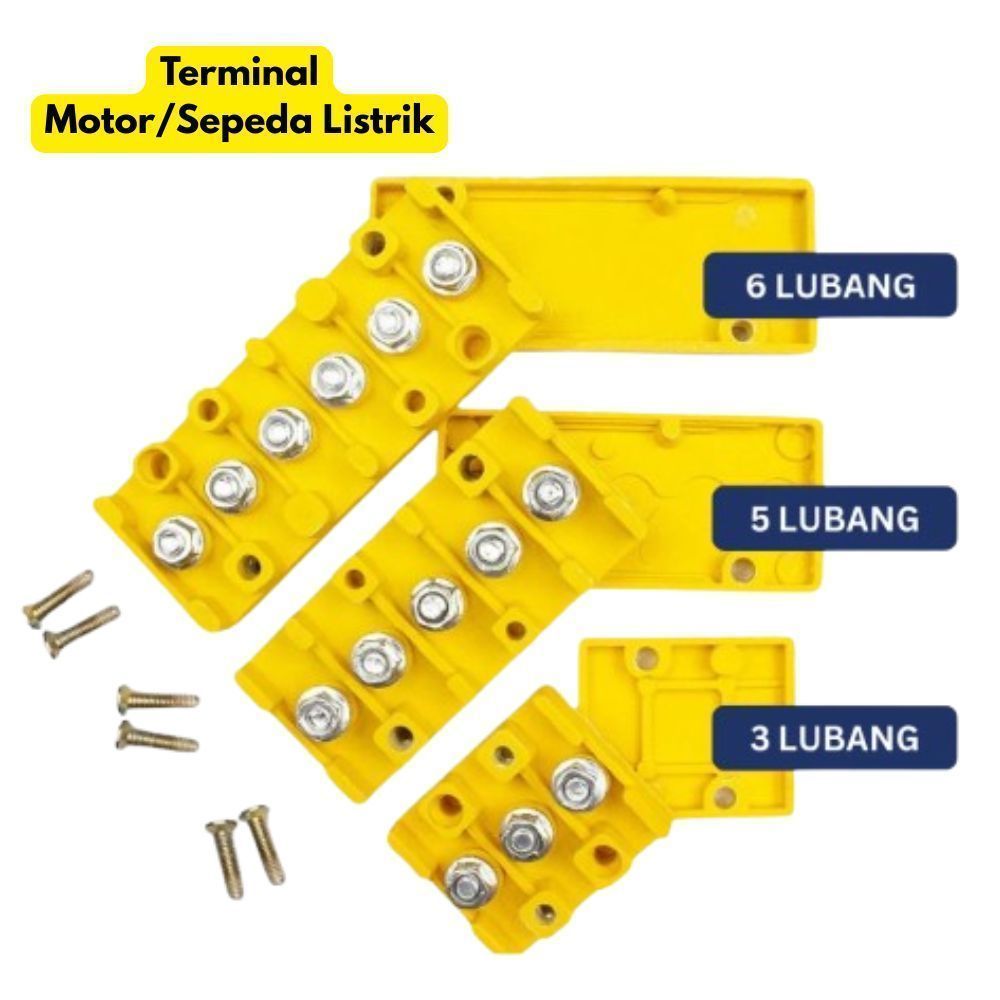 Universal Konektor Box Terminal Blok Sepeda Listrik