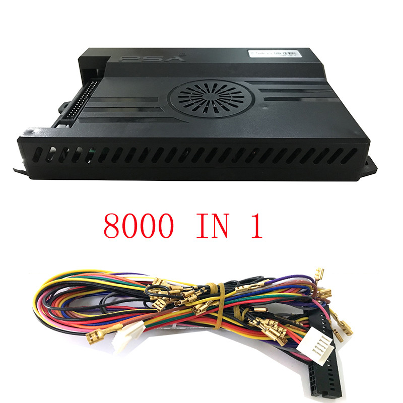 Arcade Saga Box EX2 8000 In 1 64G PCB Game Board 3d Wifi Download For Built Arcade Cabinet VGA HDMI 