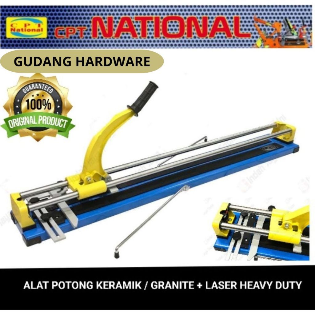 CPT national alat potong keramik / granite + laser 120cm heavy duty