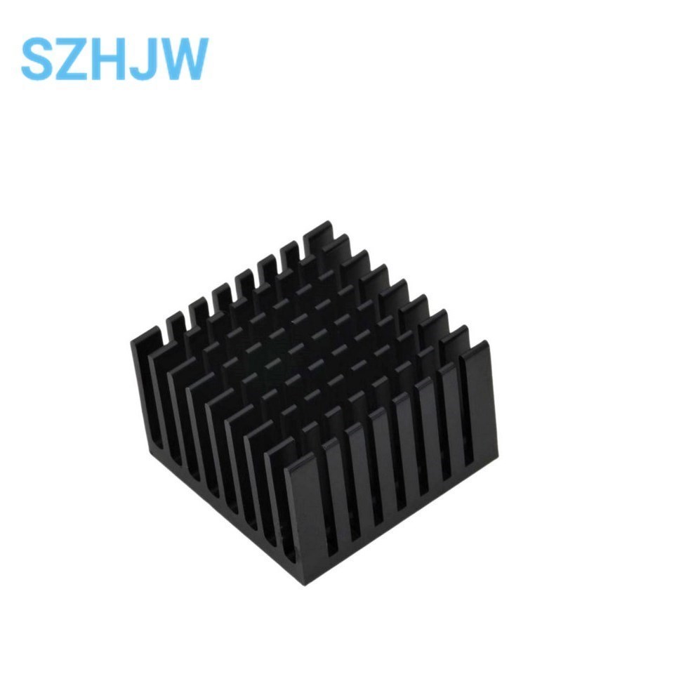 Electronic Heatsink Raator Cooler Raator 37X37X24MM High Quality Black Slot Heat Sink