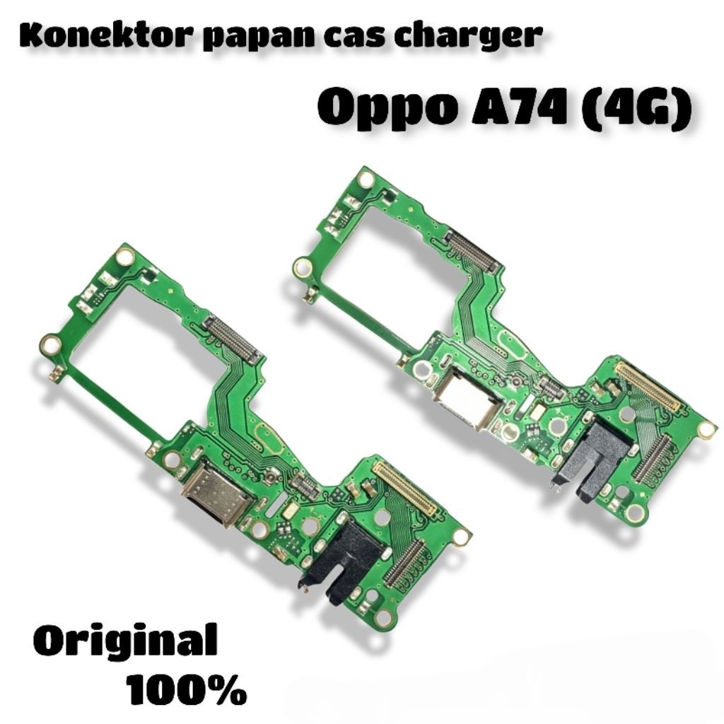 Ori konektor papan cas charger Oppo A74 4G Original