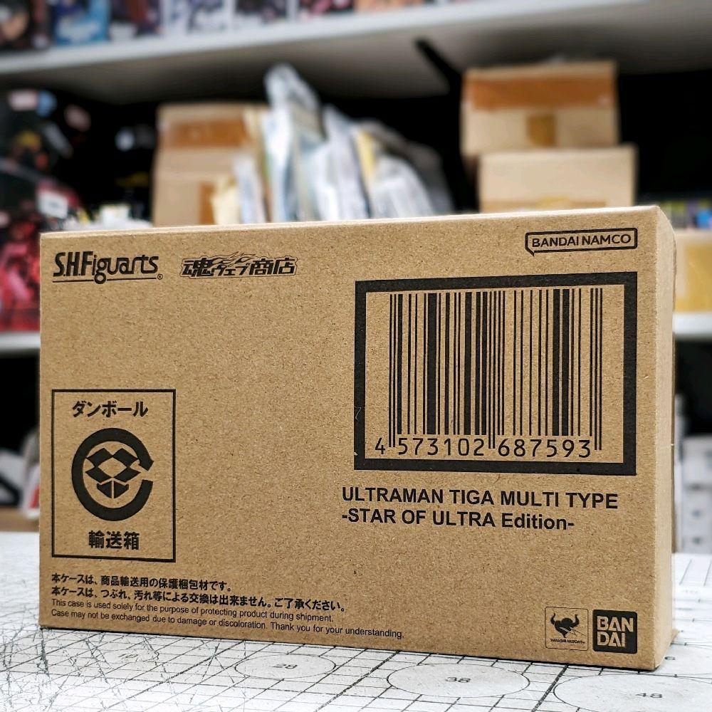 SHF Shinkocchou Seihou Ultraman Tiga Multi Type - Star Of Ultra Edition