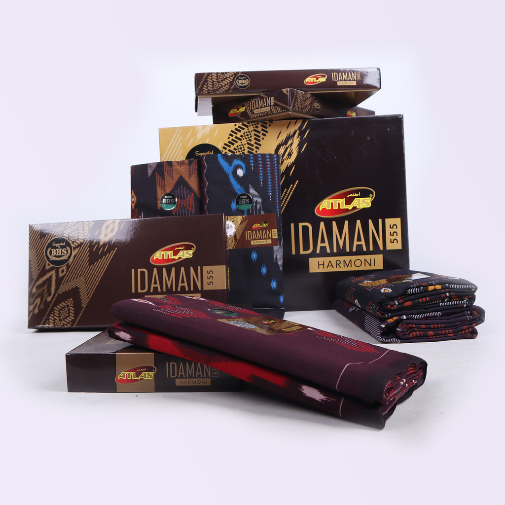 Grosir 10 Pcs Sarung ATLAS Idaman 555 Harmoni