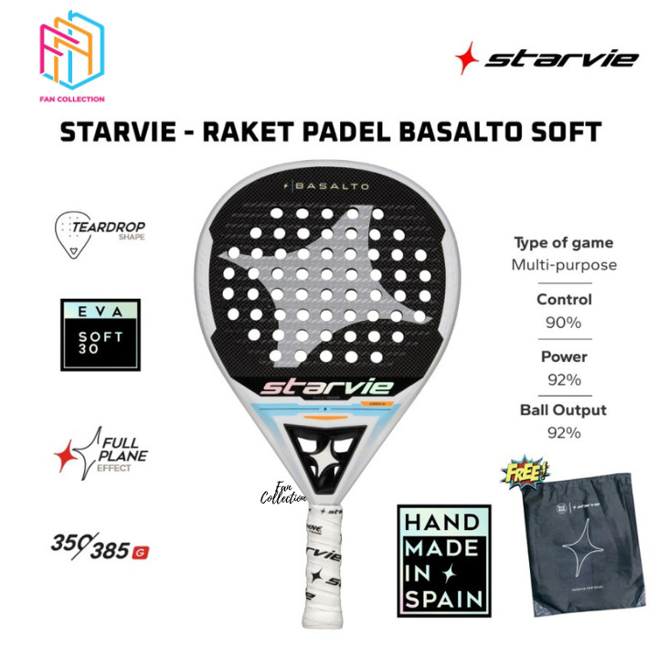 Padel Raket STARVIE BASALTO Soft 130