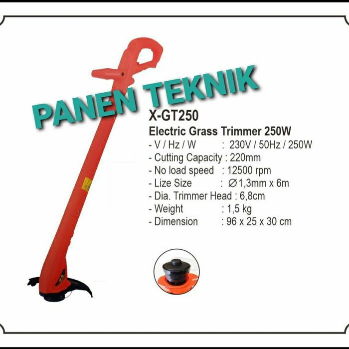 ALAT POTONG RUMPUT LISTRIK XENON MESIN POTONG RUMPUT SENAR SENUR