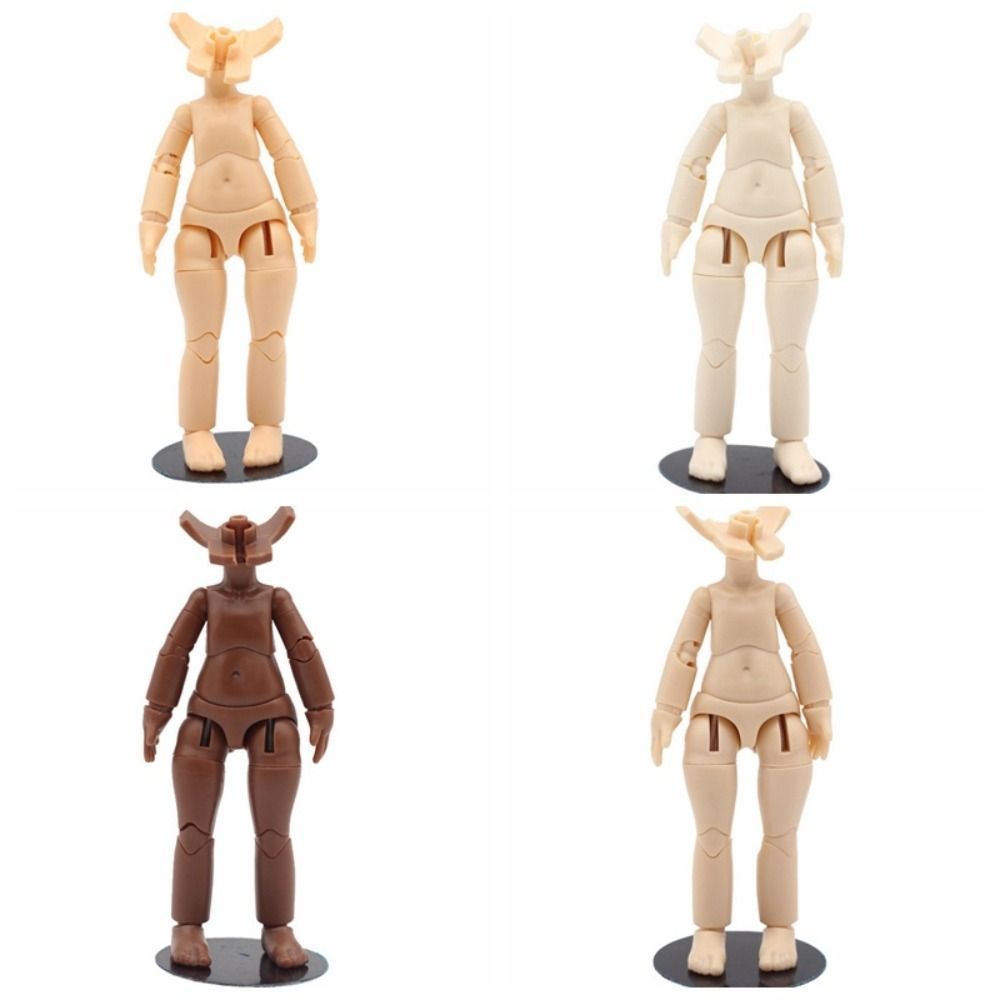Doll Accessories Multi Joints Ob11 Doll Body Movable Replacement DOD Body 10.5cm Dress Up Doll Model