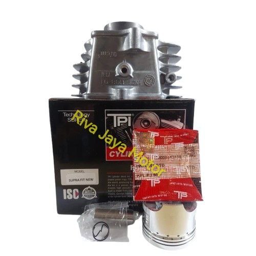 Blok Block Seher Komplit Set + Piston Kit Supra Fit Lama New Legenda Revo Old Tpi Teikoku Part Indon