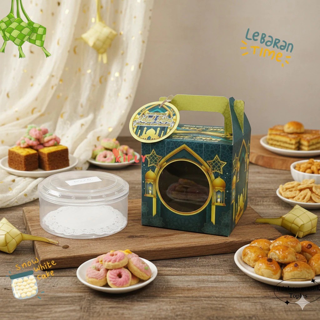 FLOPY - Gable Box 2 Toples Series Idul Fitri / gift Idul Fitri / Aksesoris Idul Fitri /Hampers Lebar