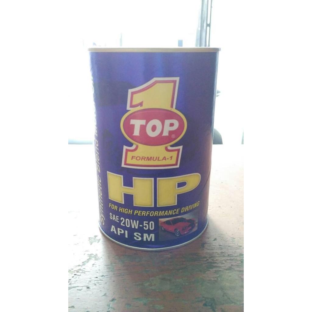 Oli Top 1 HP SAE 20W-50 API SM ( 1Liter ) quality