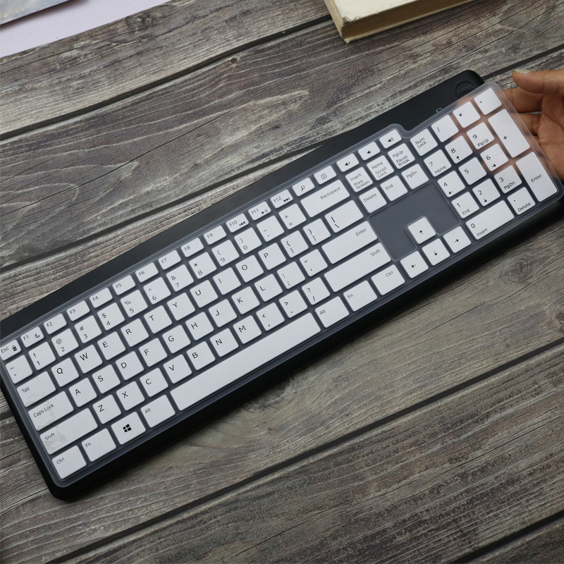 Dustproof Silicone DELL Wireless Keyboard Keyboard Cover Protector Skin For Dell KM117 KM 117 WK117 