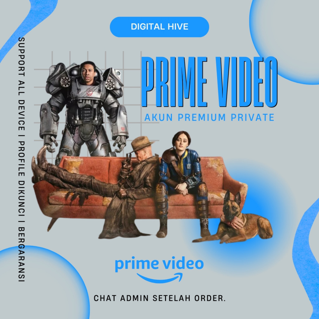 PRIME VIDEO PREMIUM TANPA RIBET FULL GARANSI