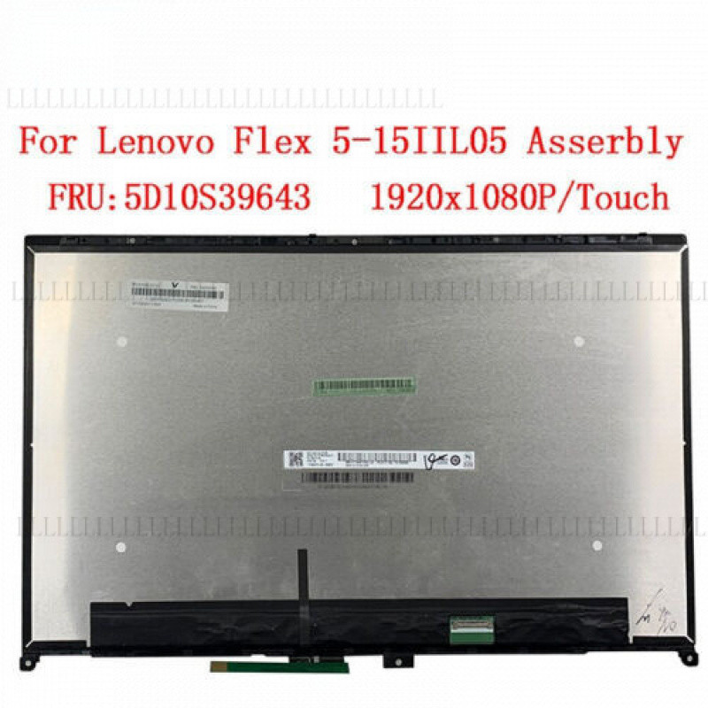 A+For Lenovo Ideapad Flex 5 15IIL05 LCD Tou Screen splay Assembly 5D10S39643