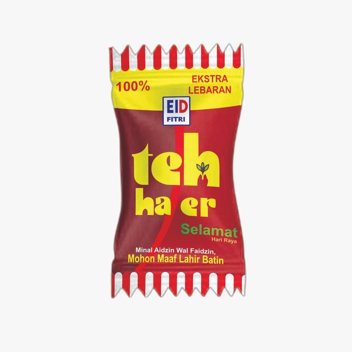 (10 PCS) Amplop Lebaran Bentuk Permen Snack Lucu Unik Murah - Teh Kotak [terlaris]