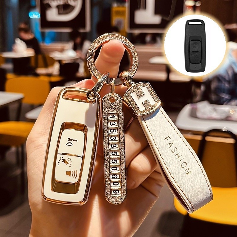 BrilianAuto Viva Casing Case Pelindung Remote Kunci Bahan Tpu Motor Honda