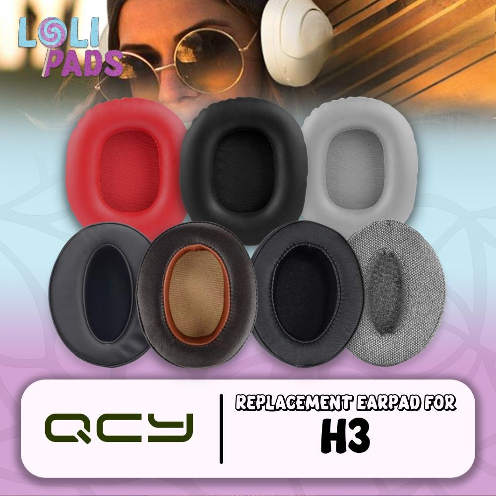 Earpad Ear Cushion Earcup QCY H3 H 3 H-3 Busa Pad Bantalan Foam