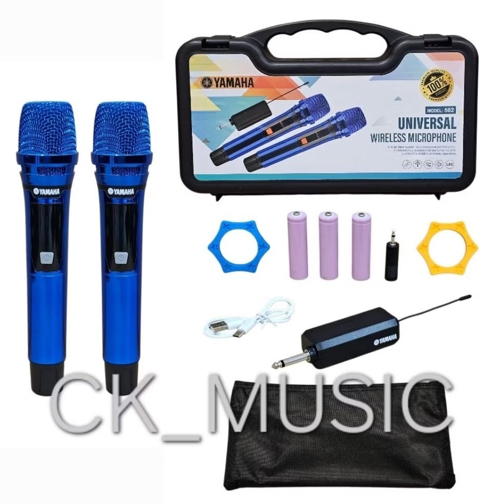 promo spesial YAMAHA MIKROFON WIRELESS 502 YAMAHA UHF-202 MICROPHONE WIRELESS YAMAHA UHF202 MIC YAMA