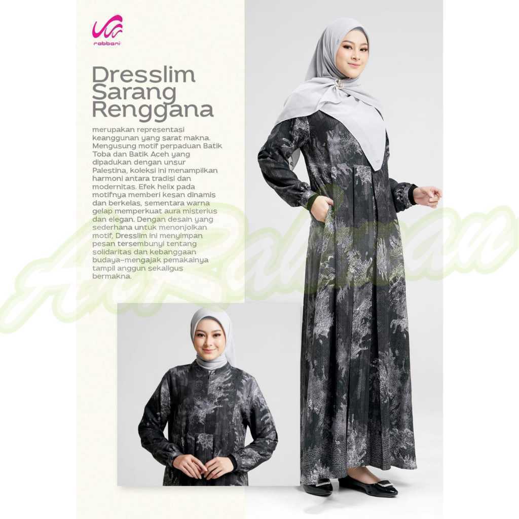 DISKON GAMIS DEWASA DRESSLIM SARANG RENGGANA RABBANI ORI Ar-Rahman.Shop