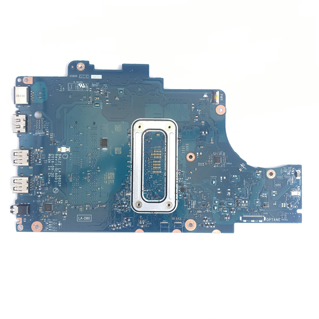 -057K0H 57K0H BAL21 LA-D802P Mainboard For Dell Inspiron 15 5567 5767 Laptop Motherboard With I3-710