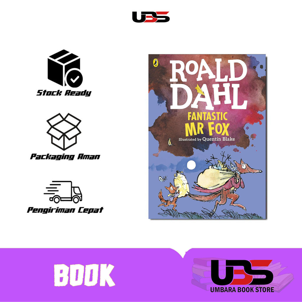 Fantastic Mr Fox by Roald Dahl ( English )
