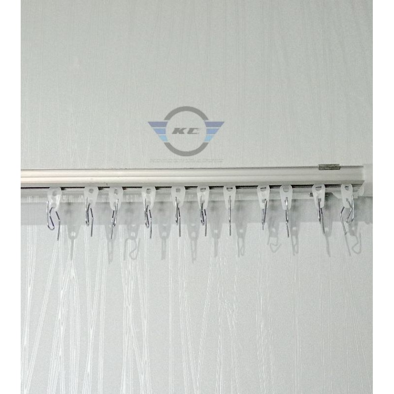 BATANG GORDEN KOTAK /TIANG KORDEN MODEL BIASA LENGKAP CANTOLAN RODA KAKI TUTUP SERELEK BESI ALMANIUM