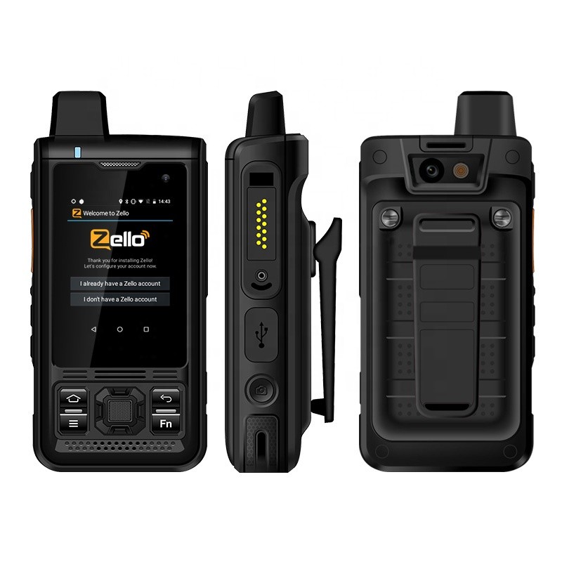Rungee B8000 Phone IP68 Waterproof Zello PTT Walkie Talkie 1G +8G Intercom 2.4'' Touch Screen Androi