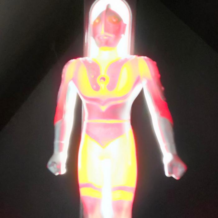 ULTRAMAN ZOFFY TRANSPARENT  16 CM  ORI ULTRA RARE