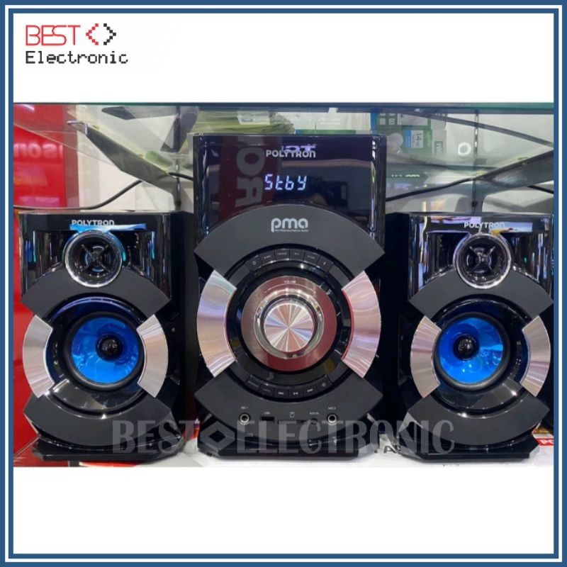 PROMO TIPE BARU POLYTRON SPEAKER BLUETOOTH + RADIO PMA 9527 / PMA9527 PMA9507 PMA 9507 EXTRA BASS AM