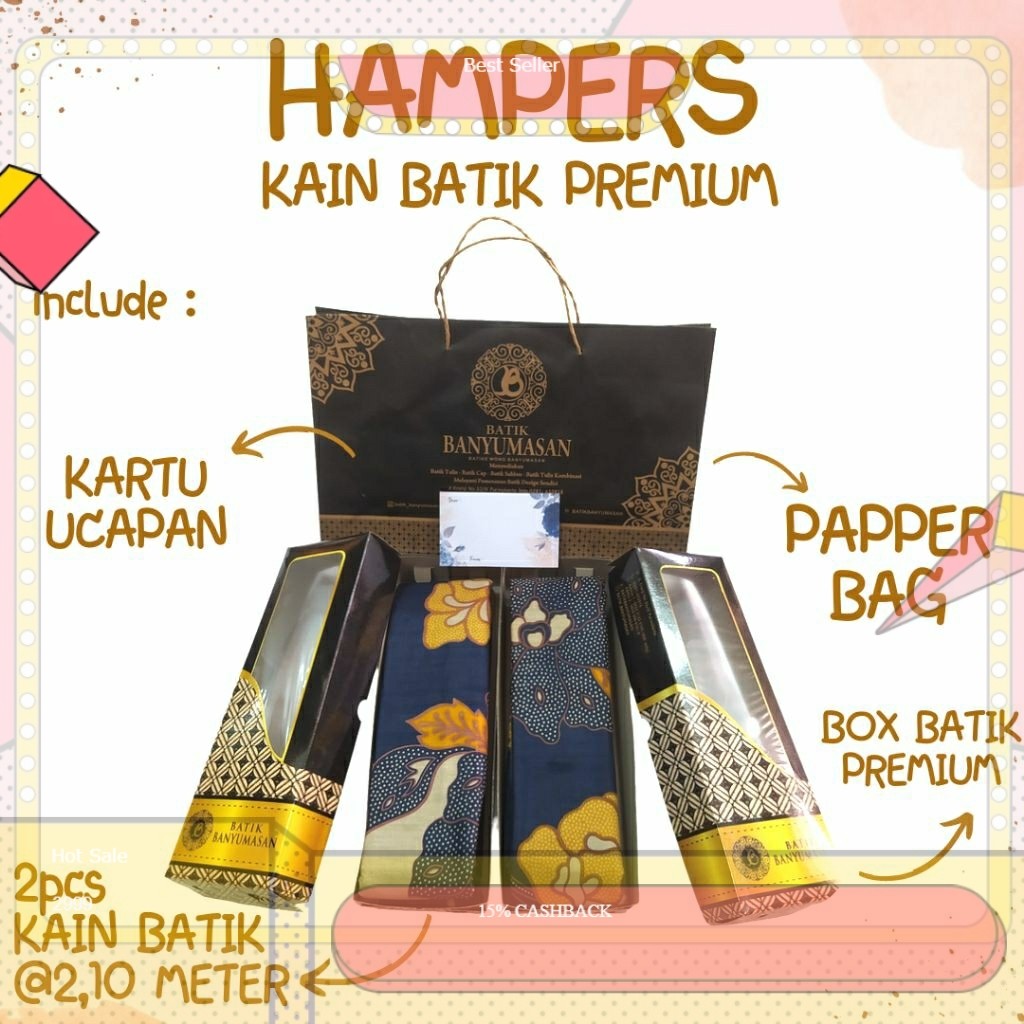 HAMPERS PREMIUM / KADO PERNIKAHAN EXCLUSIVE / HAMPERS BATIK / KADO ULANG TAHUN / KADO WISUDA / BATIK