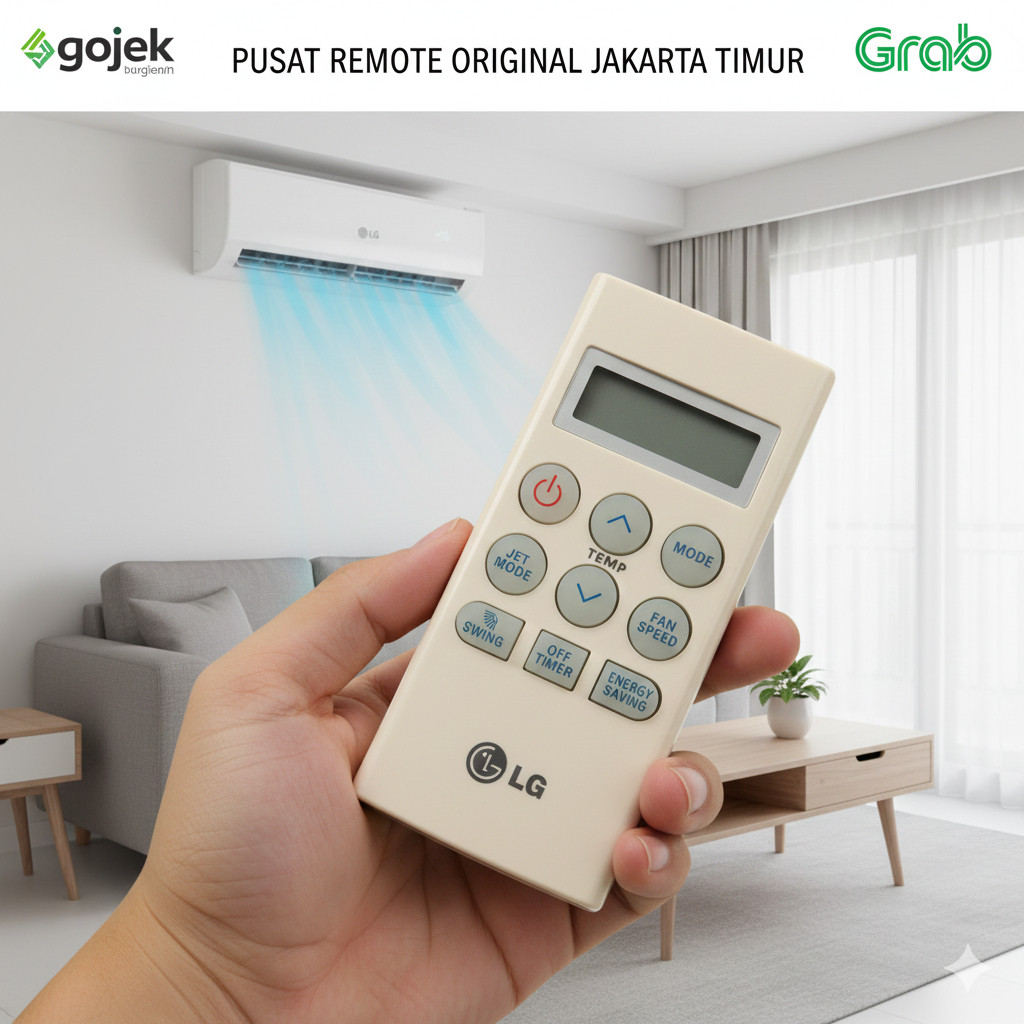 (Julie Tronik) REMOTE REMOT AC LG AKB73756203 AKB73756207 PLASMA JETCOOL HERCULES MINI ORIGINAL REP