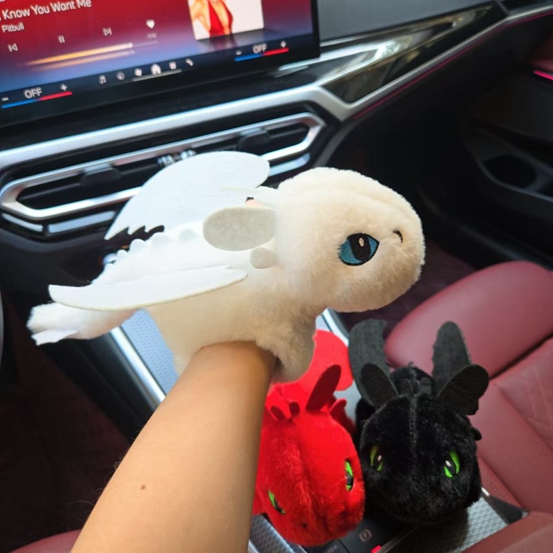 Kawaii Toothless Plush Wrist Strap Cartoon Dragon Taming Master Wristband Cute Mini Dragon Plush Toy