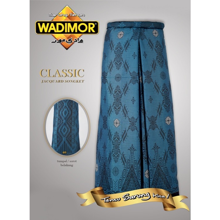 Ablez Wadimor Sarung Tenun Classic Bludru Tenun Ikat