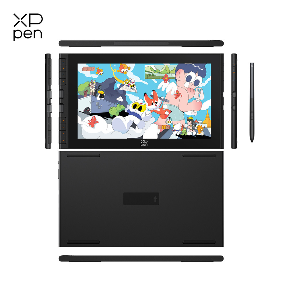 XPPen Artist 12 3rd Graphics Pen Tablet Monitor 16K Pressure 2 Scroll als 99%s RGB X4 Smart New Pen 