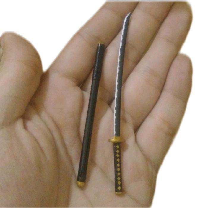 Diorama Miniatur Katana Skala 12 Aksesoris Figure