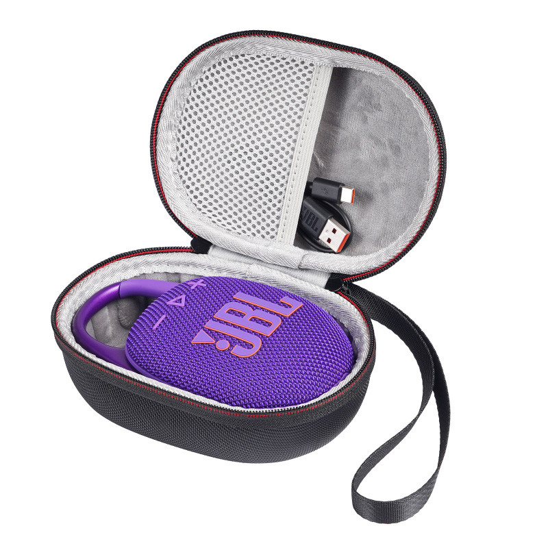 IVBX hard carry case Storage Protect Bags for JBL CLIP5/CLIP4 Bluetooth Speaker Anti-slip and Shockp