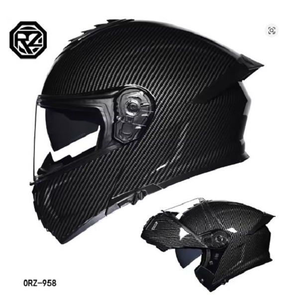 Helm Motor Racing ORZ 958 MODULAR Full Face VISOR Original