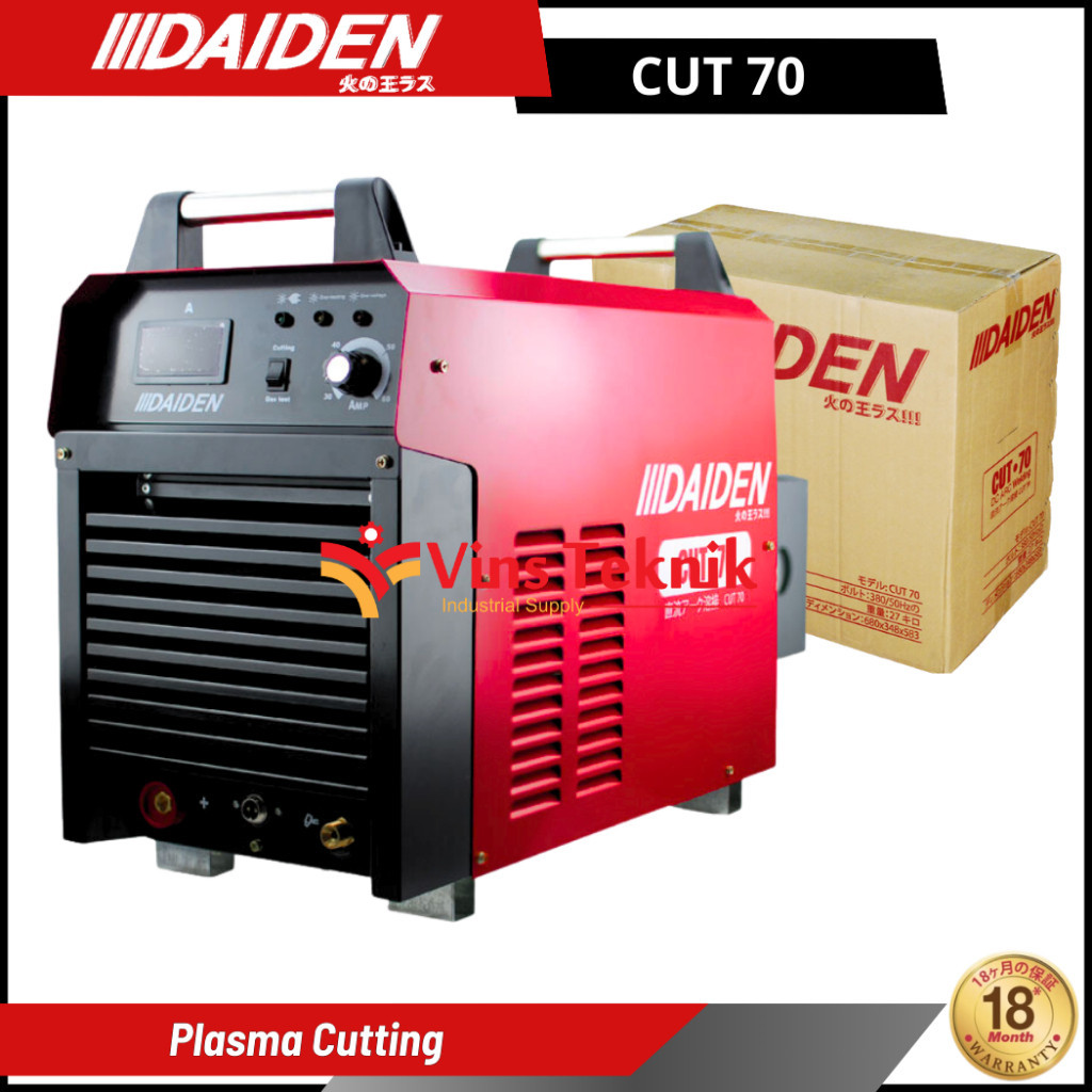 Mesin Trafo Las Potong CUT70 Plasma Cutting Welding DAIDEN CUT 70