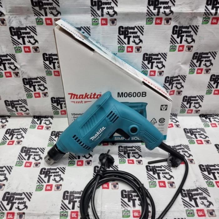 Tukang Paku Mesin Bor Besi Kayu Tangan 10mm Mesin Bor Tangan Listrik Maktec MT 60