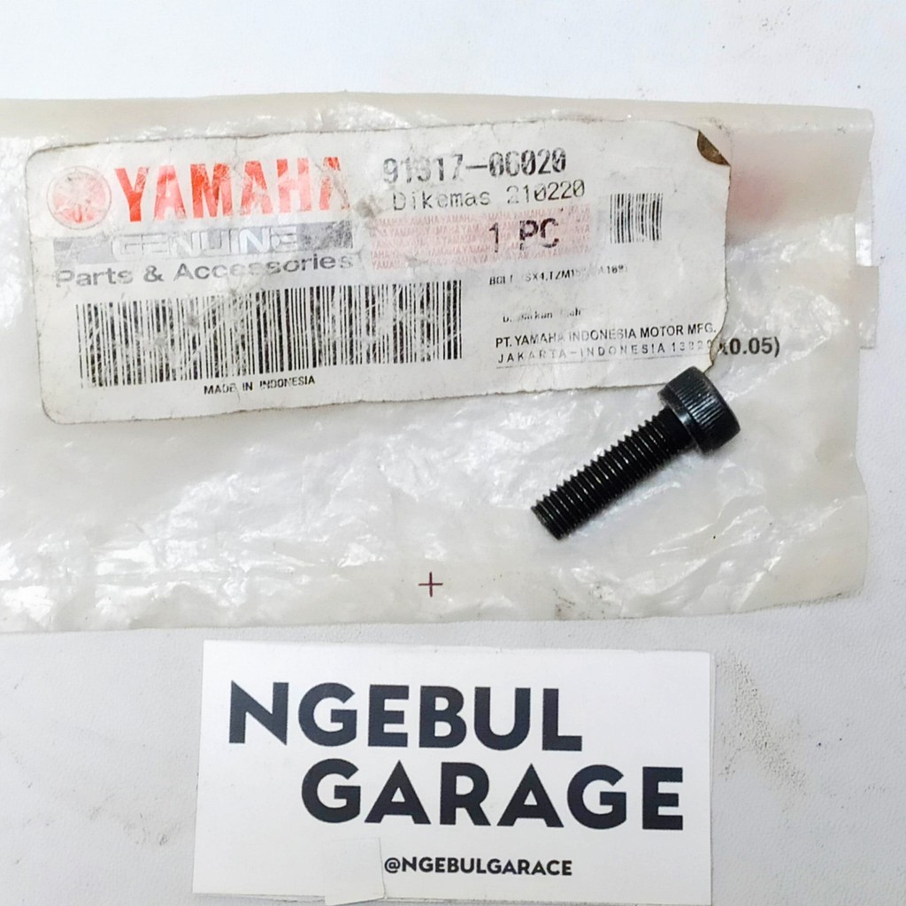 Baut L Jalu End Grip Tutup Stang NMAX LAMA YAMAHA ORI 91317 06020