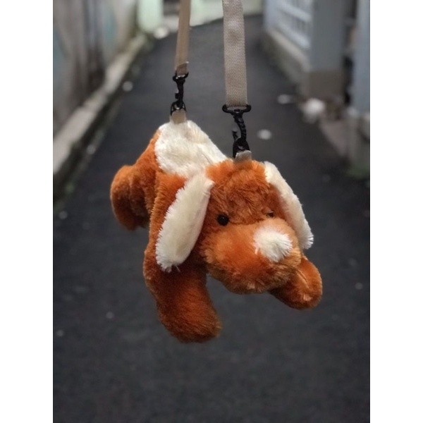 Tas Selempang Boneka Anjing Doggy Tas boneka Anjing /tas Hp/tas bulu | U2
