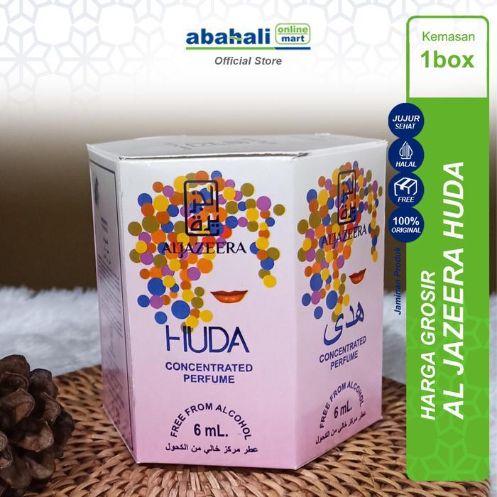 (1 Box Isi 6 Pcs) Parfum Arab Al Jazeera - Huda Kemasan 6ml Parfum BPOM - DIAMOND